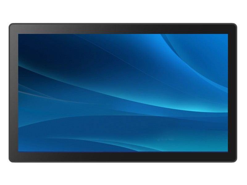 touch panel PC at retail checkout counter