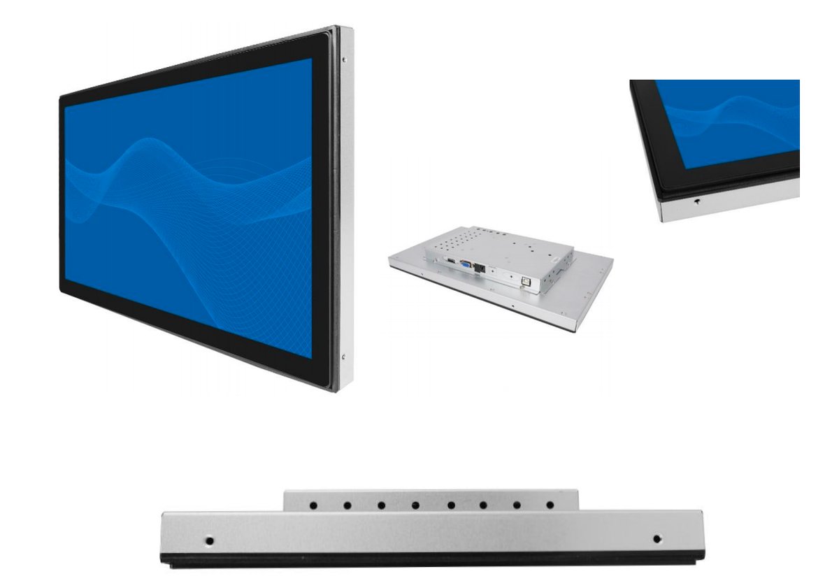 LFTouch MC156210 15.6 inch open frame touch monitor multiple views