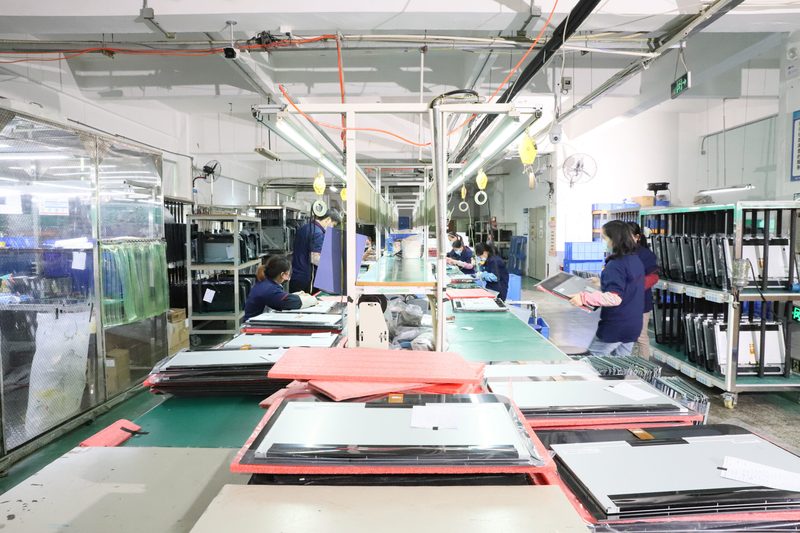 LFTouch touch display factory production line