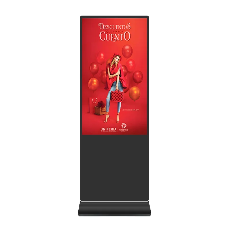 LFTouch floor-standing digital signage display