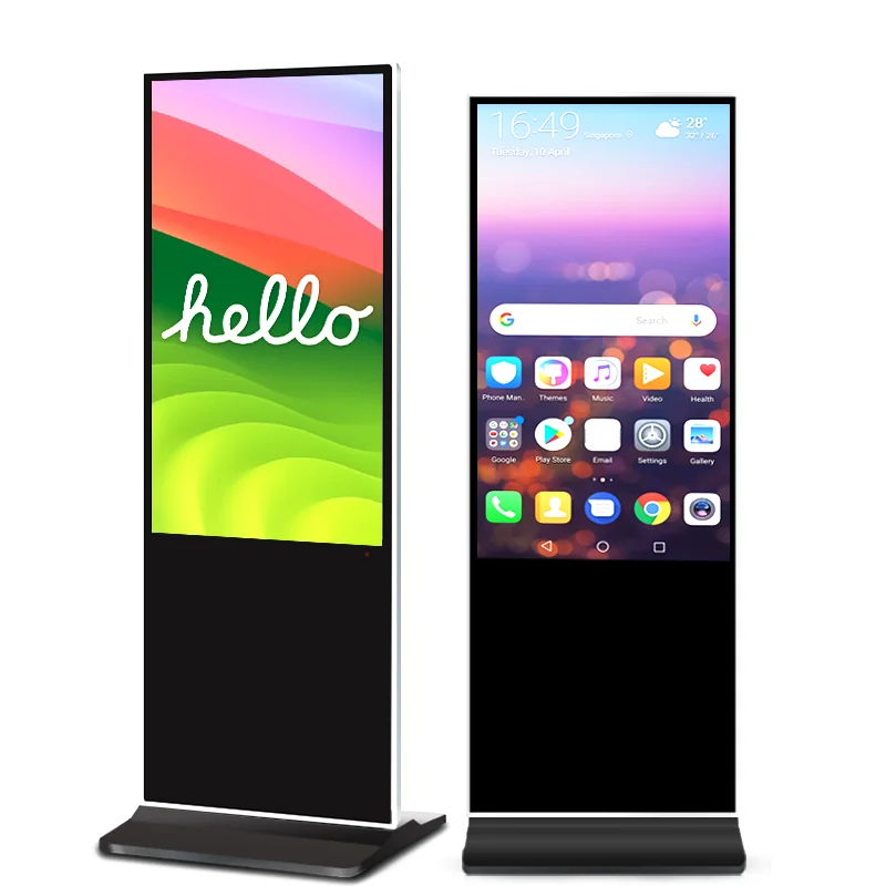 LF-FST-IR floor-standing infrared touch kiosk