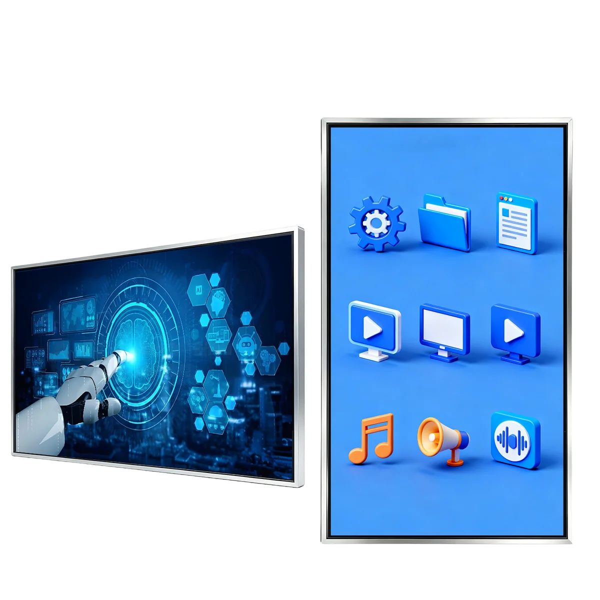 LF-WMT-IR wall-mounted infrared touch display