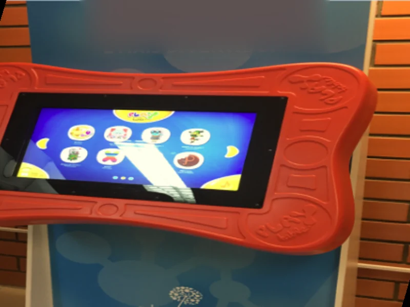 touch display for education classroom