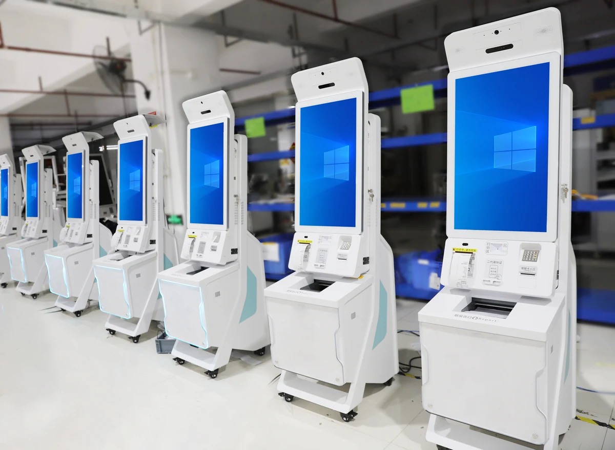 medical self-service kiosk for healthcare