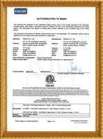 ETL certification