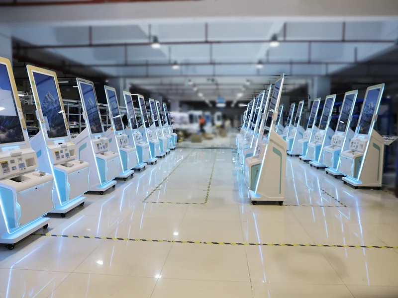 custom hospital self-service kiosk by LFTouch