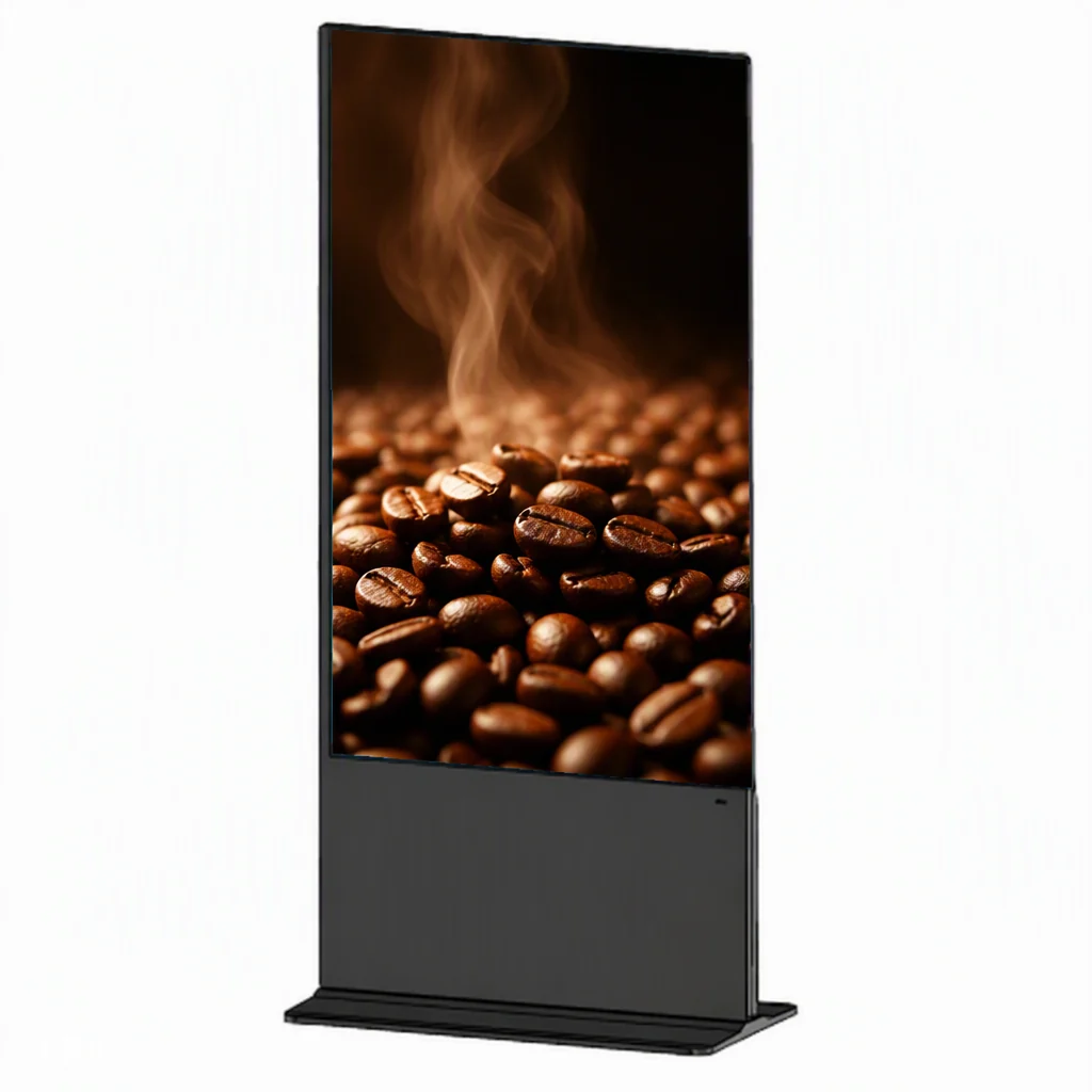 43 inch floor standing digital signage display