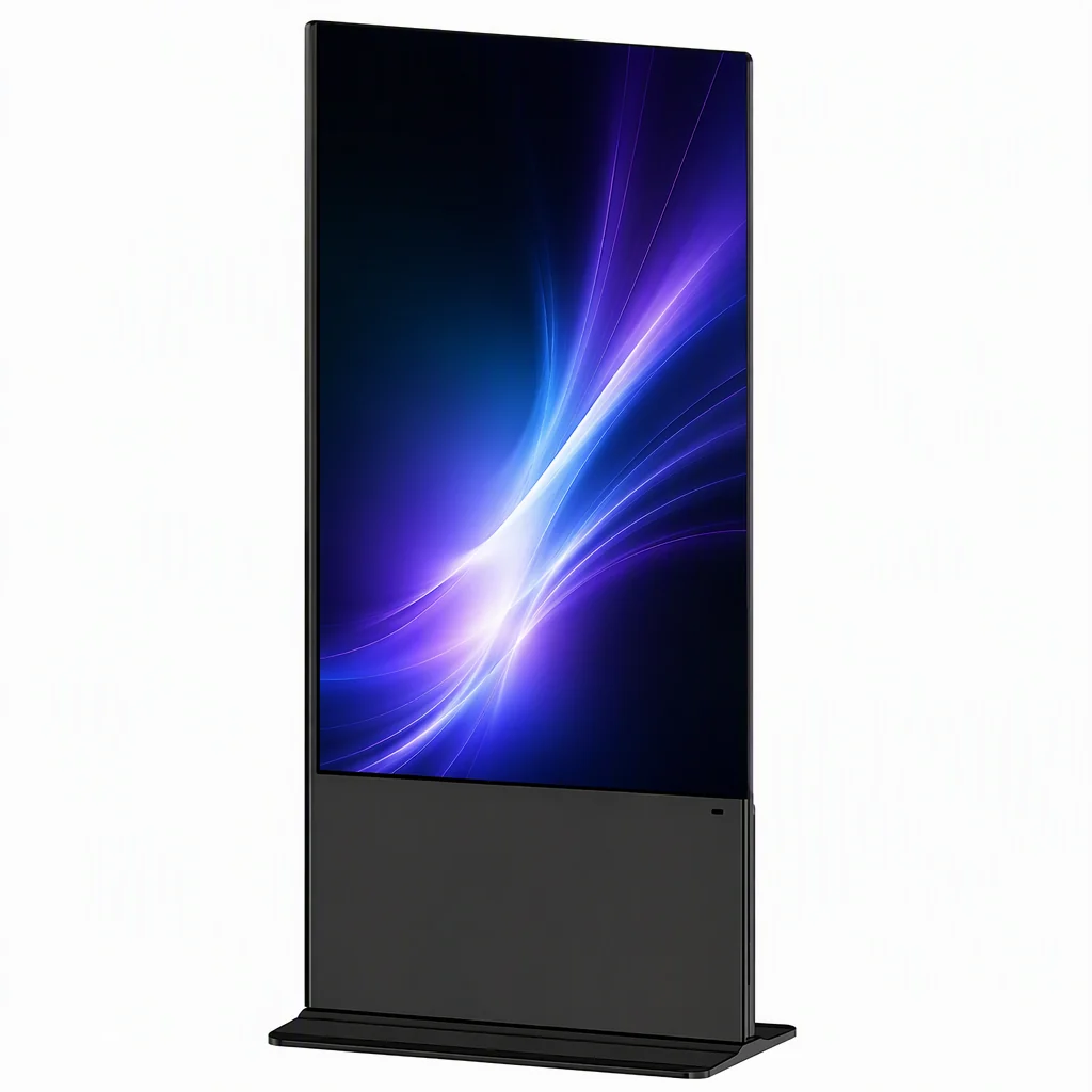 55 inch floor standing digital signage display