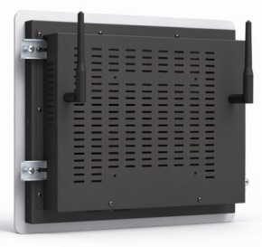 HC104RPC cold-rolled steel back can, rear view