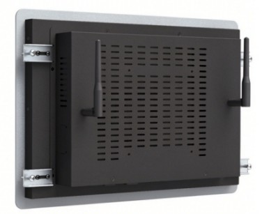HC133RPC cold-rolled steel back can, rear view