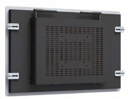 HC185RPC cold-rolled steel back can, rear view