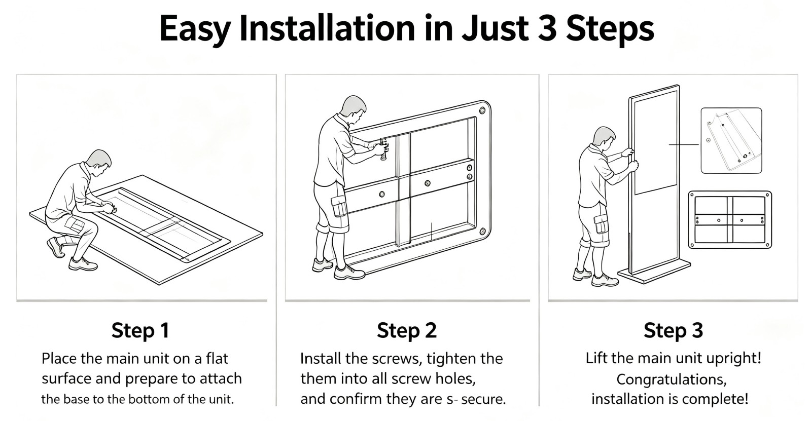 HI850RFL installation in 3 steps